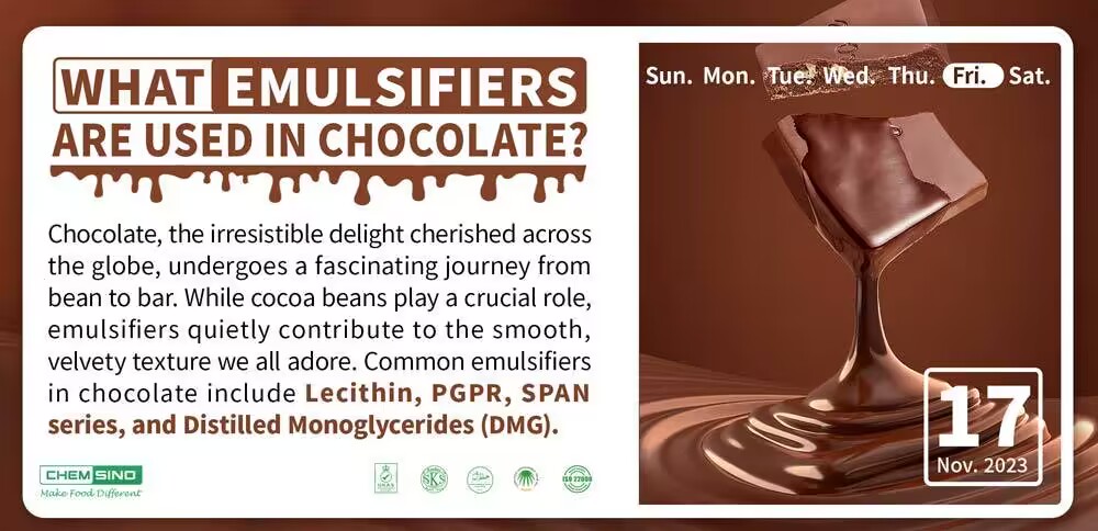 What Emulsifiers are Used in Chocolate?